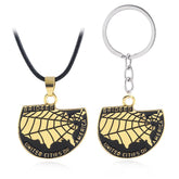Death Stranding United States Map Choker Necklace Letter Bridges United Cities of America Pendant Necklace - INSWEAR
